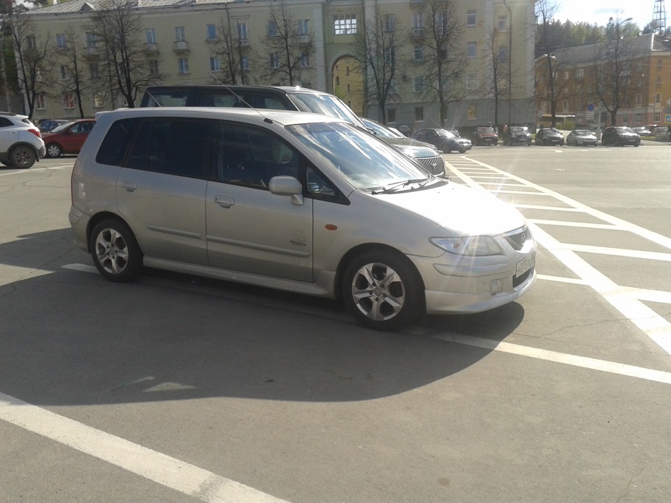 Летние колеса — Mazda Premacy (1G), 1,8 л, 1999 года | шины | DRIVE2