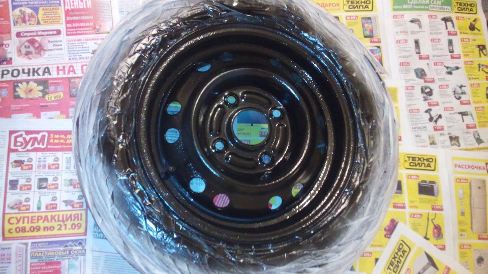 Готовимся к зиме. Вторая попытка покрасить колесные диски. — Daewoo ...