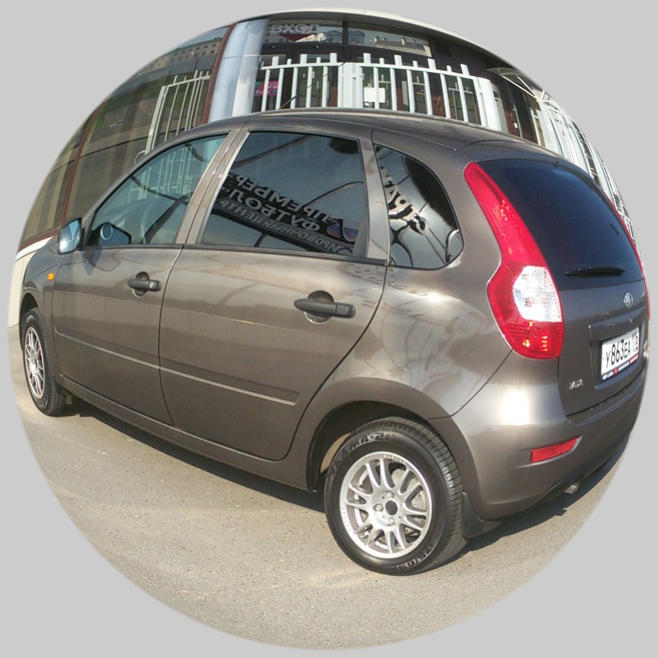 Фотка))) — Lada Калина Хэтчбек (2G), 1,6 л, 2014 года | просто так | DRIVE2