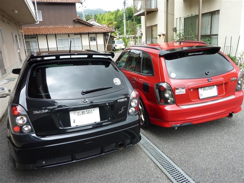 mazda familia s wagon С‚СЋРЅРёРЅРі