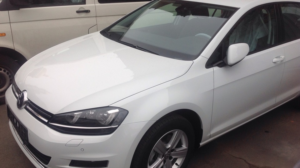 Volkswagen Golf Белый турбозайка- TDIка