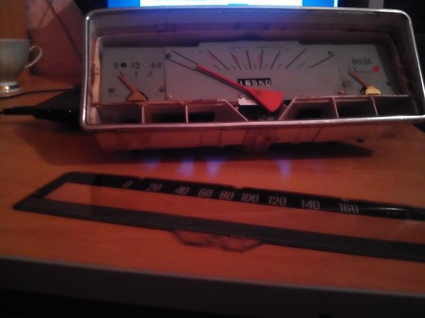 Пересвет и перекрас приборной панели — Lada 2101, 1,2 л, 1973 года ...