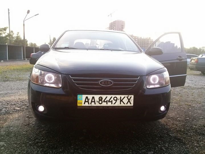 Линзованные ПТФ с ксеноном — KIA Cerato (1G), 1,6 л, 2007 года | тюнинг ...
