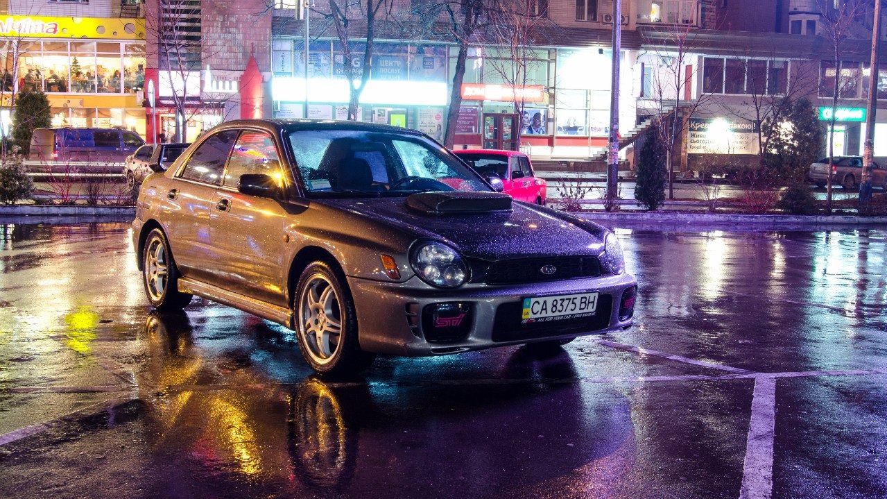 Subaru Impreza WRX (GD, GG) 2.0 бензиновый 2001 | Серый кот на DRIVE2