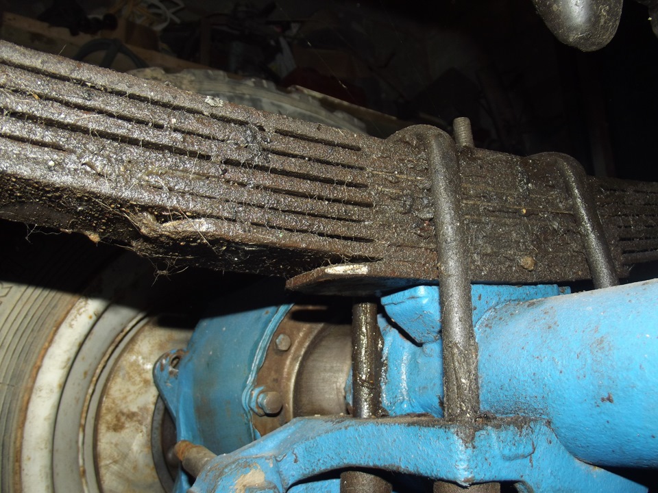 переборка рессор — УАЗ 31514, 1993 года | своими руками | DRIVE2