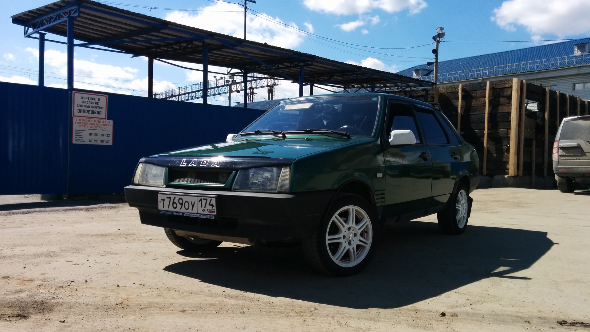 Lada 21099 1.5 бензиновый 2001 | Frost Iguana на DRIVE2