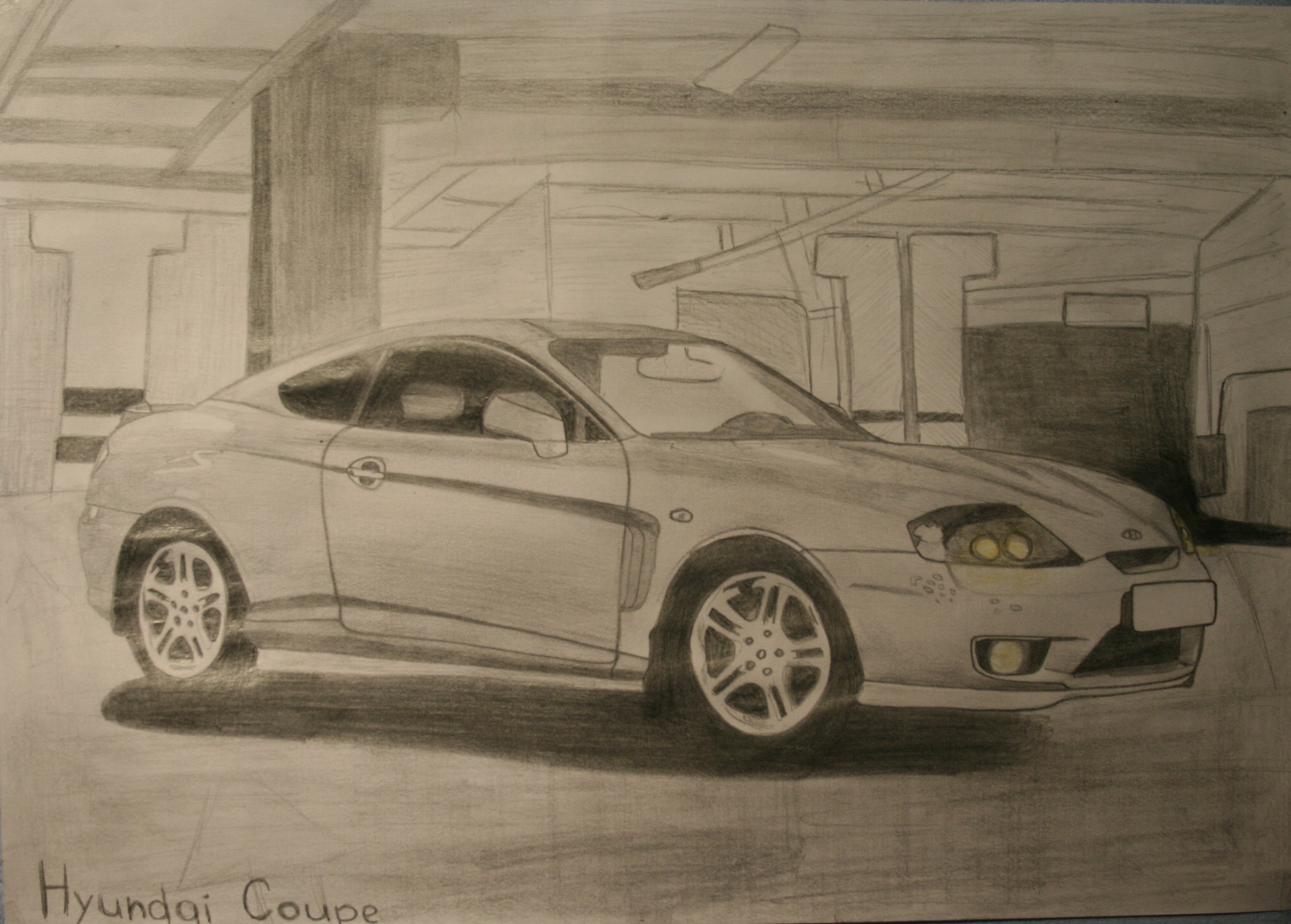 Рисунок для Iori) Hyundai Coupe ⎝Carcharodon⎠ — DRIVE2