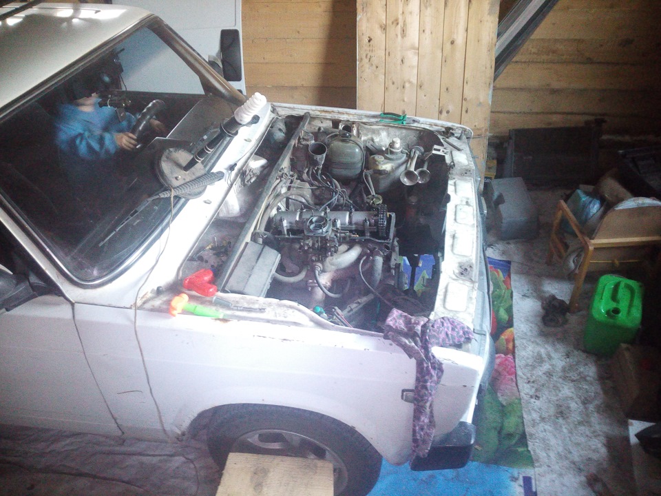 Металлический треск в двигателе на малых оборотах. — Lada 21043, 1,5 л ...