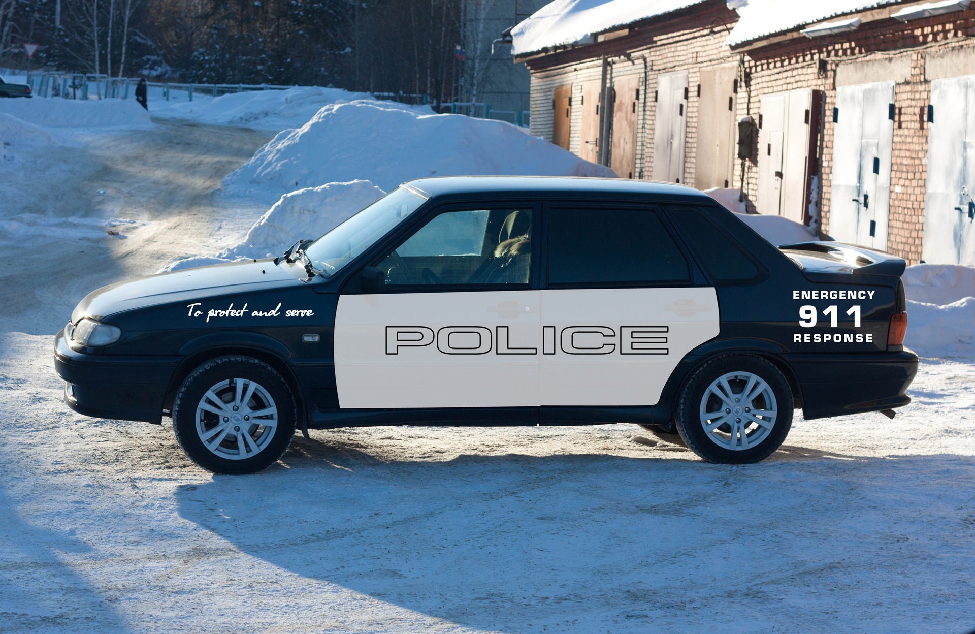 Русский Police Car. Выбор дизайна. — DRIVE2