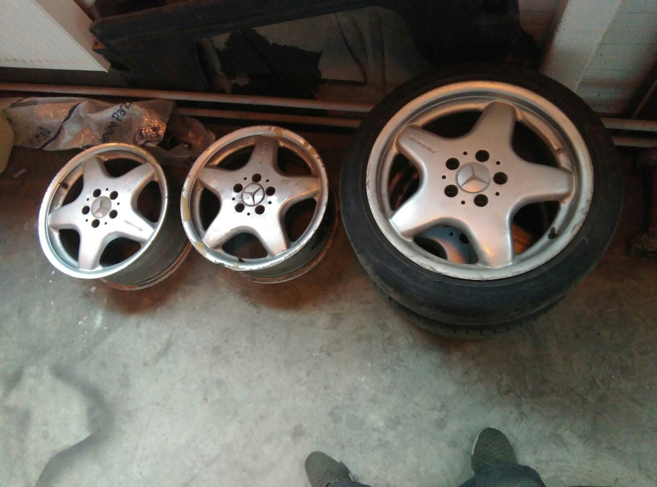 Подарили дисочки от AMG — Audi A4 (B5), 2,4 л, 2000 года | колёсные ...
