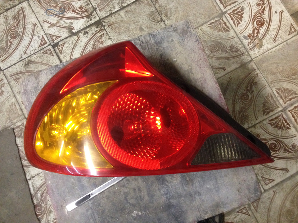 Фонари — KIA Spectra, 1,6 л, 2007 года стайлинг DRIVE2