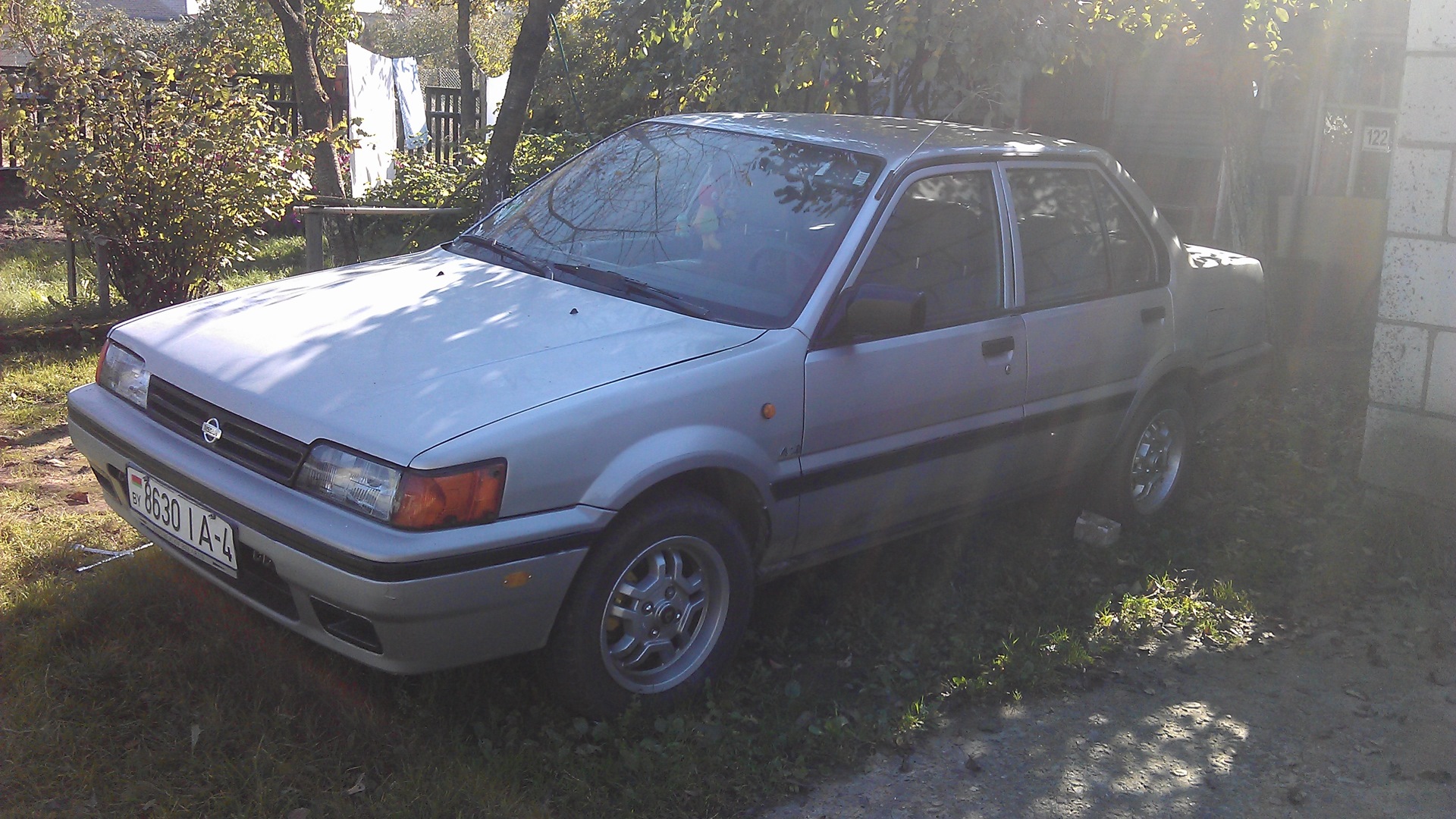 Nissan Sunny (N13) 1.6 бензиновый 1988 | 4х4 проходимец! на DRIVE2