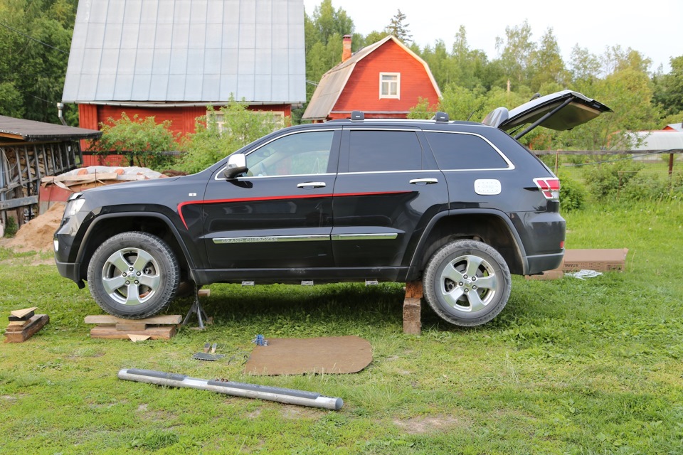 Разборка jeep cherokee