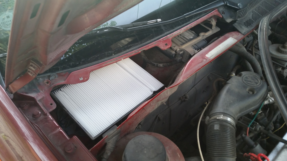 А то уже дышать нечем))) — Volkswagen Golf Mk3, 1,4 л, 1993 года ...