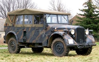 Авто хорьх времен войны
