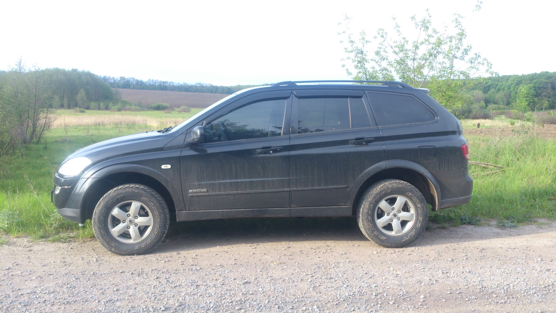 Замена передних пружин + амортизаторы — SsangYong Kyron, 2 л, 2008 года ...