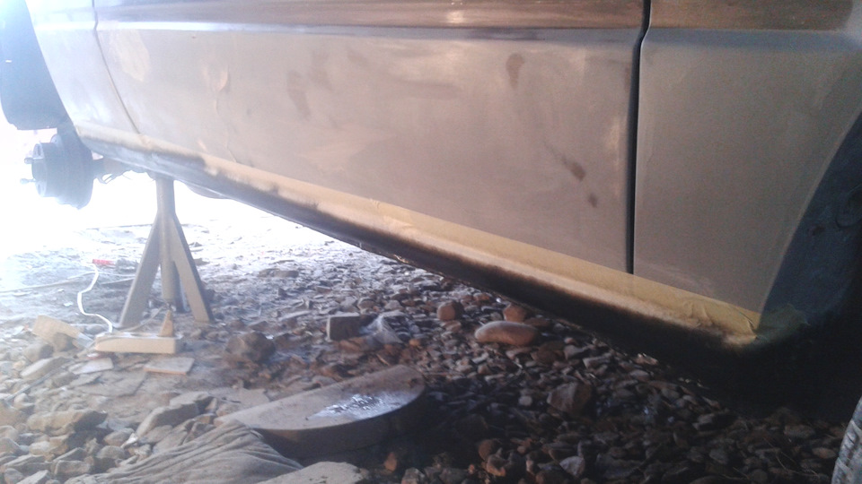 Как я просто хотел залить пороги антигравием(день#7) — Peugeot 205 GTI ...