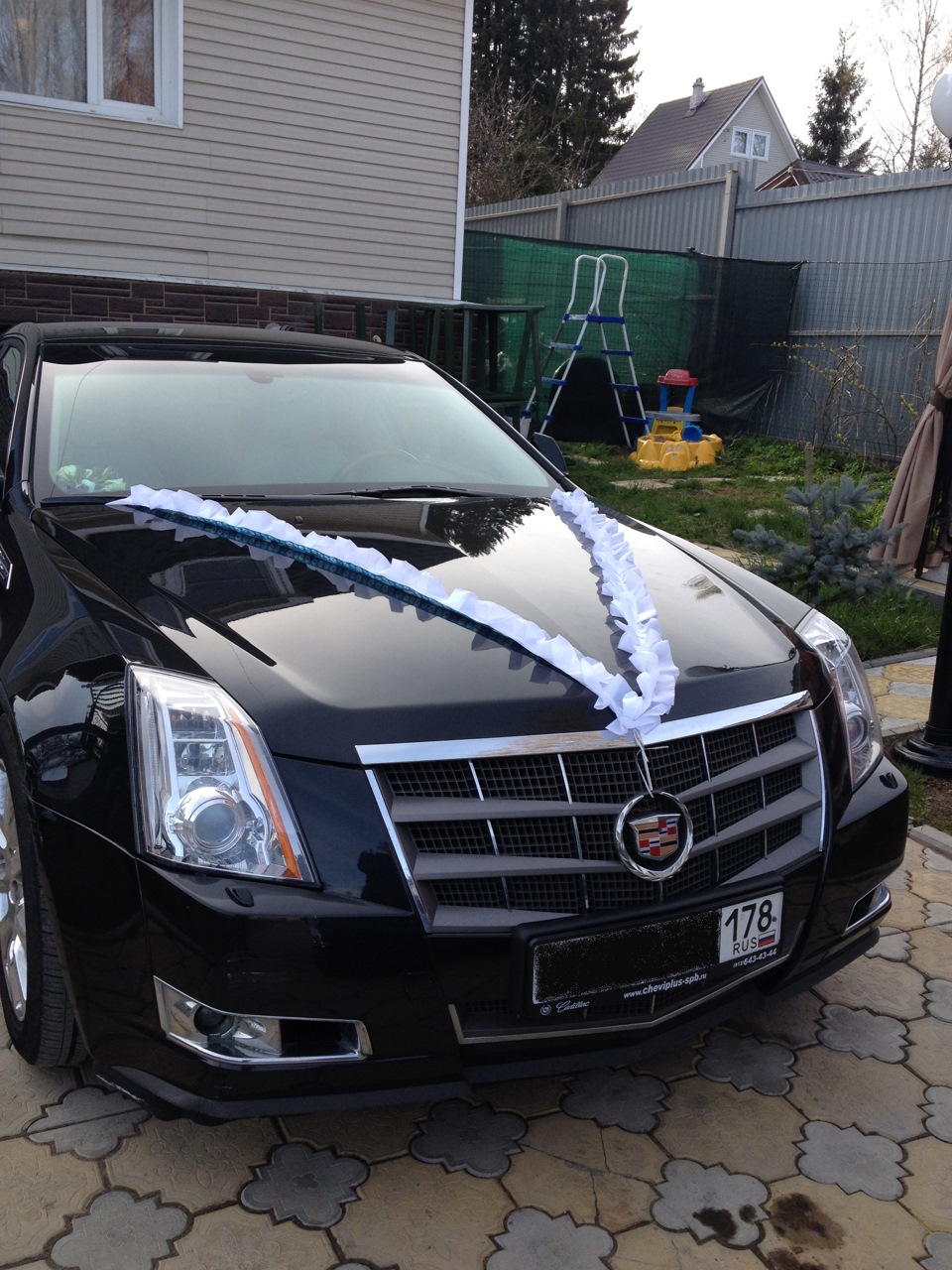 Ах эта свадьба — Cadillac CTS (2G), 2,8 л, 2010 года | фотография | DRIVE2