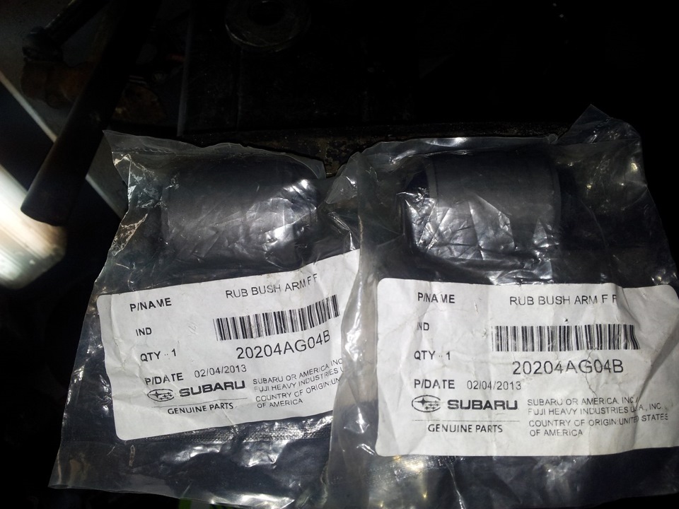 Фото в бортжурнале Subaru Legacy (BL/BP). Запчасти на фото: 20204AG04B