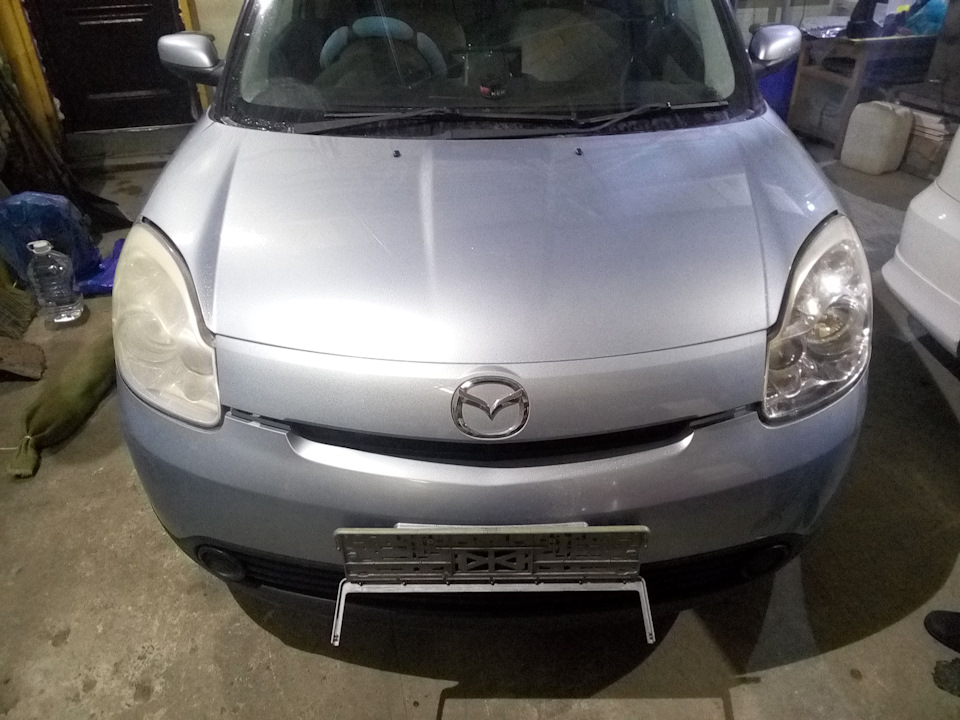 Мытье фары изнутри и переделка фар под американский свет. — Mazda ...