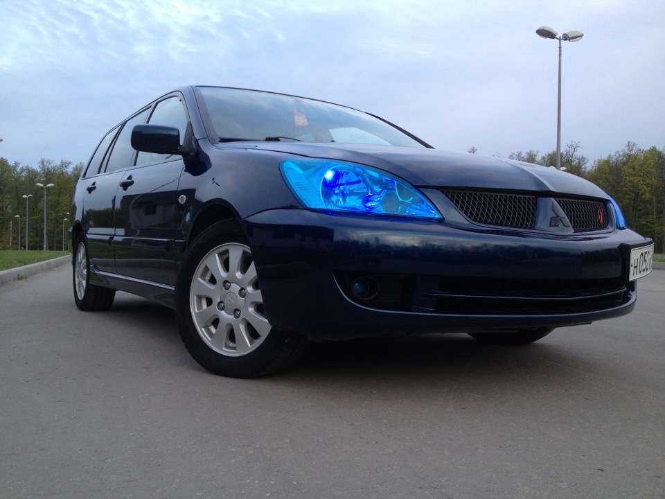 Расплескалась синева… — Mitsubishi Lancer IX, 2,4 л, 2004 года ...