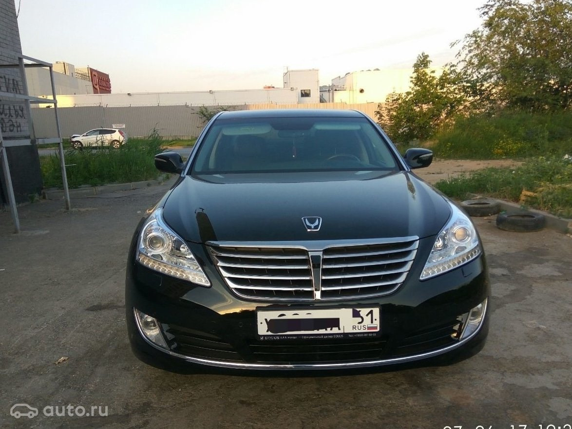 Hyundai Equus капот