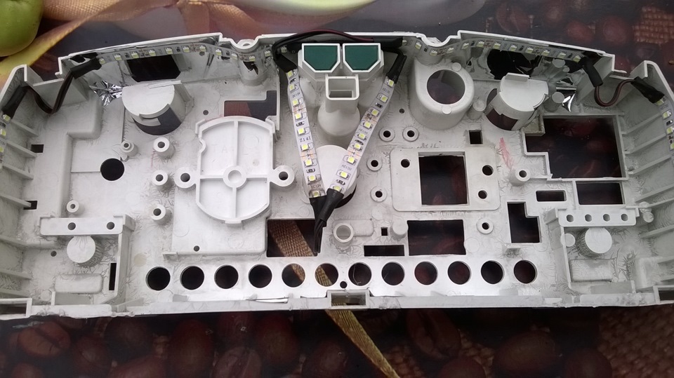 Подсветка приборов. — Mazda 626 III (GD), 2 л, 1988 года | электроника ...