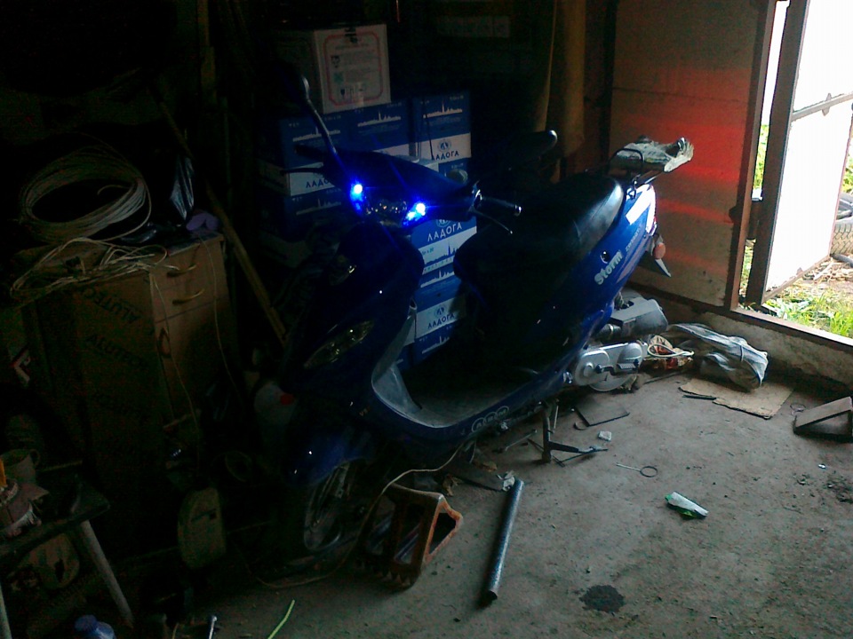 Покраска скутера — DRIVE2