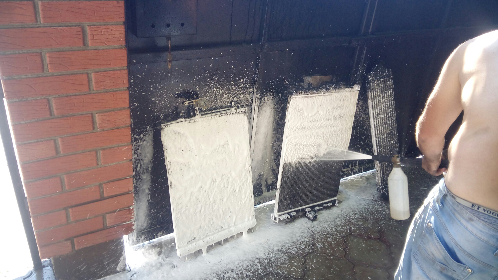 Мойка радиаторов со снятием — Ford Mondeo IV, 2 л, 2008 года | плановое ...