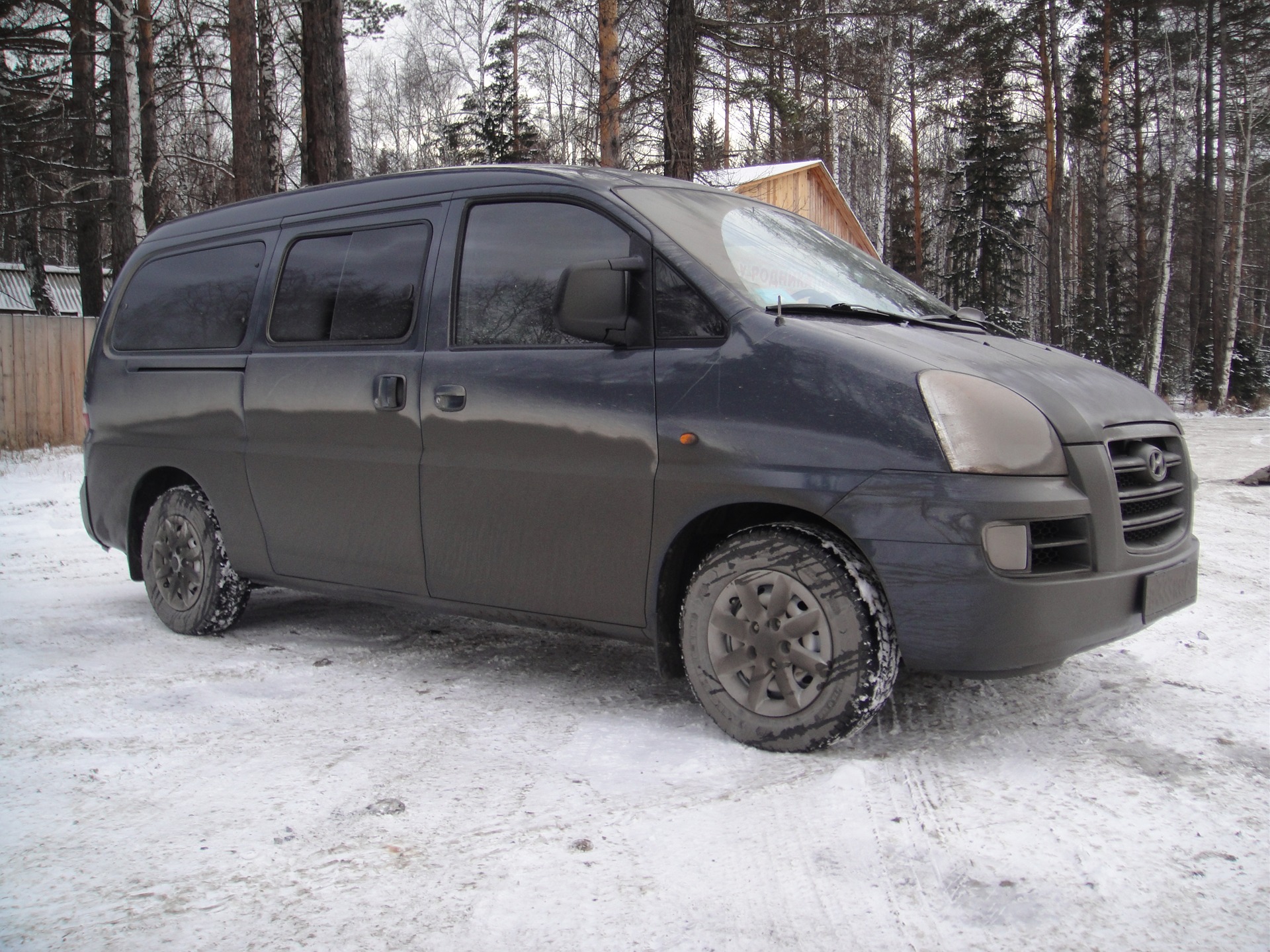 Кемерово — Красноярск — Hyundai H-1 (1G), 2,5 л, 2006 года | путешествие |  DRIVE2