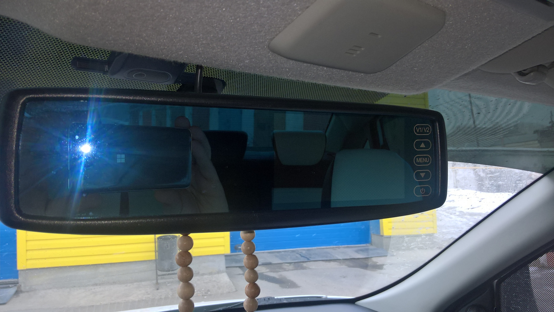 Зеркало заднего вида с монитором и камера заднего вида — DRIVE2