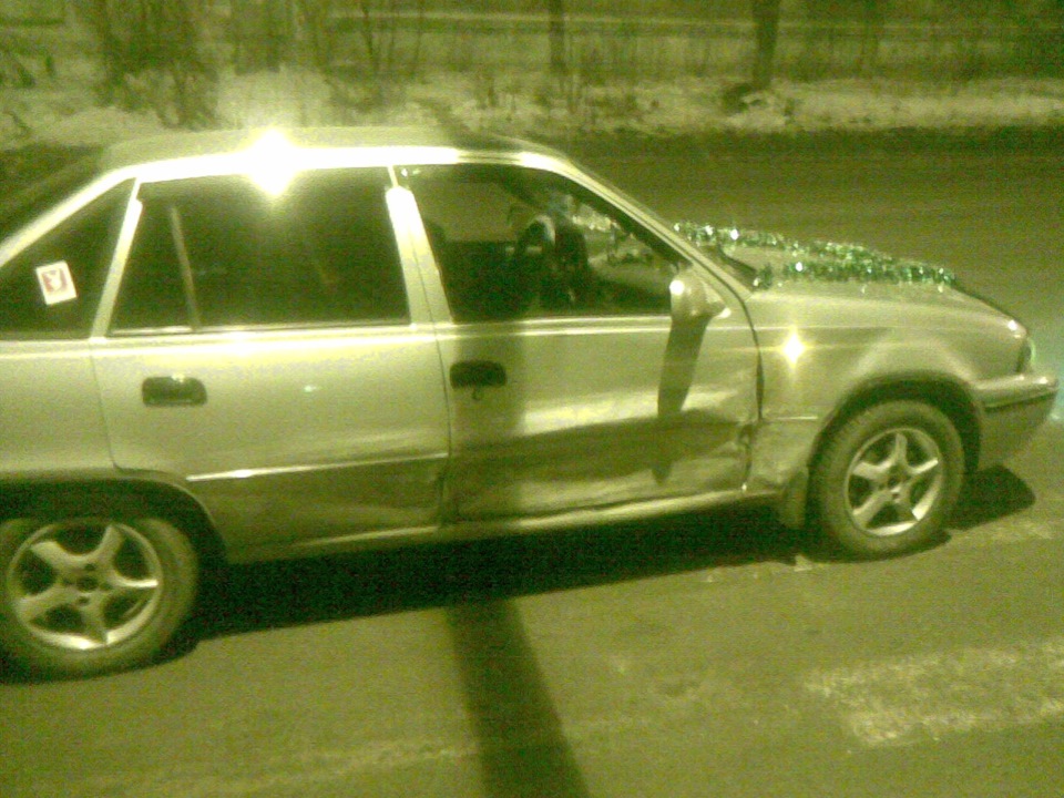 не удачно проехал на зеленый — Daewoo Nexia, 1,5 л., 2002 года | ДТП ...