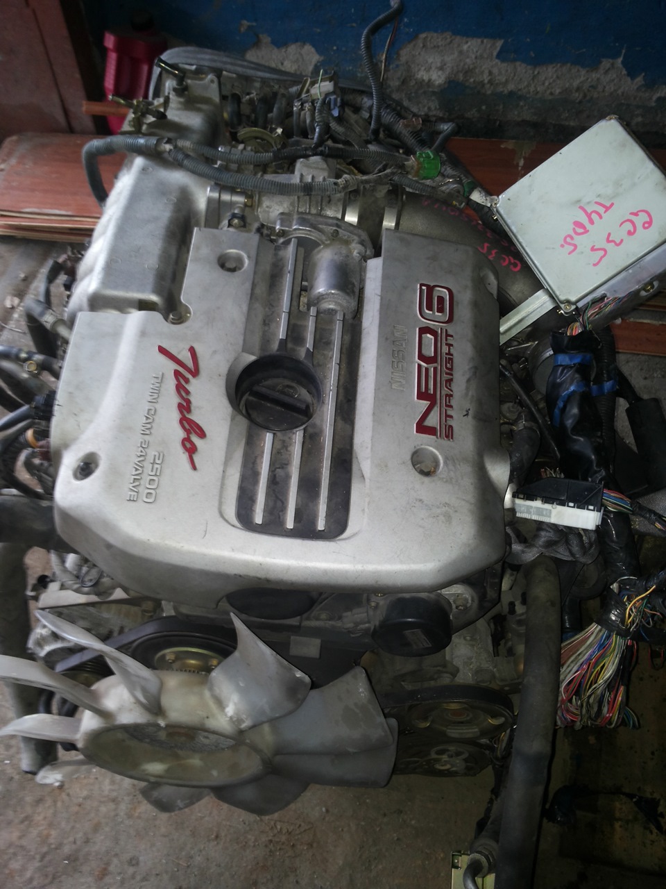 переделка ская))) — Nissan Skyline (R33), 2,5 л., 1994 года | тюнинг ...