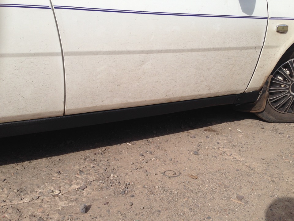 Пороги под гравитекс — FIAT Tipo, 1,7 л, 1989 года | кузовной ремонт ...