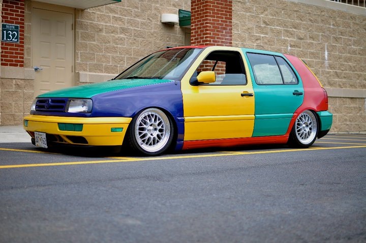 Golf Jetta 2 Арлекин