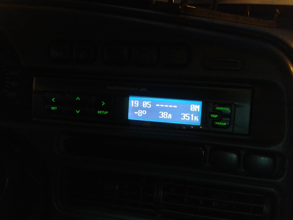 Установка Борт Компьютера Multitronics X140 — Lada 2114, 1,5 л, 2006 ...