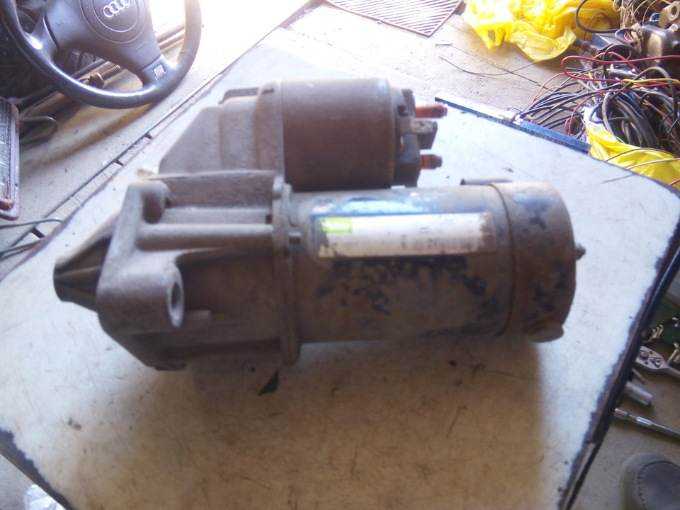 Барахлит стартер на Спейсе. — Mitsubishi Space Star, 1,3 л, 2000 года ...