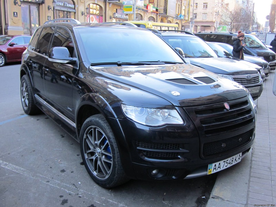 Volkswagen Touareg 2005 матовый