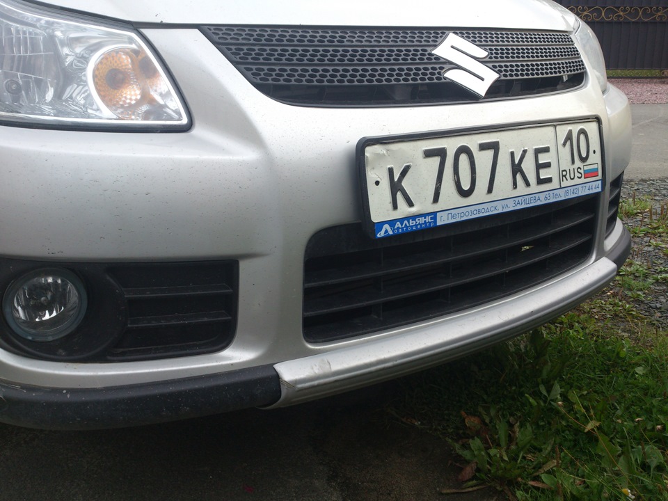 Немножко хрома — Suzuki SX4 (1G), 1,6 л, 2008 года | тюнинг | DRIVE2