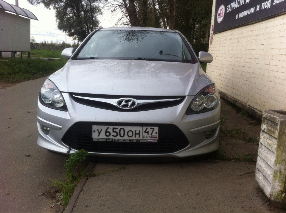 Полировка фар! "Самостоятельно" — Hyundai i30 (1G), 1,6 л, 2011 года ...