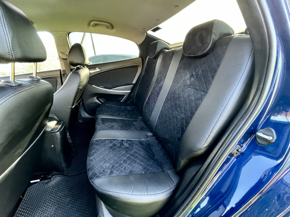 Чехлы Автопилот с утяжкой. — Hyundai Solaris (1G), 1,6 л, 2016 года ...