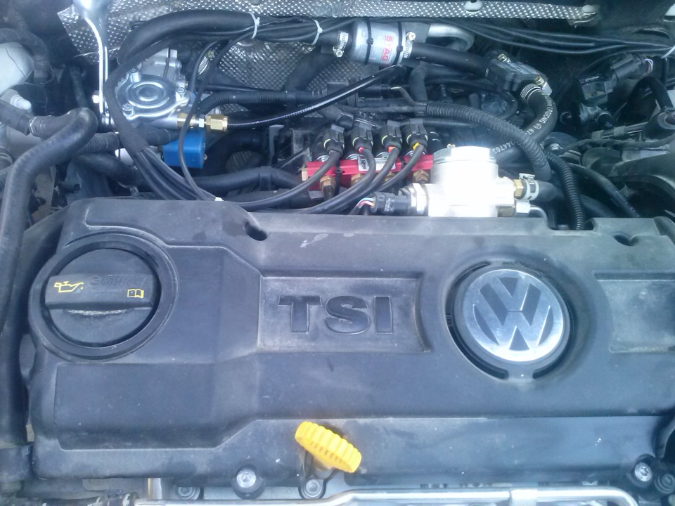 ГБО на TSI 1.4 turbo — DRIVE2