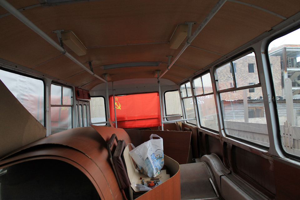 Ремонт салона у другальков на их 677))) — ЛиАЗ-677м, 7 л, 1983 года ...