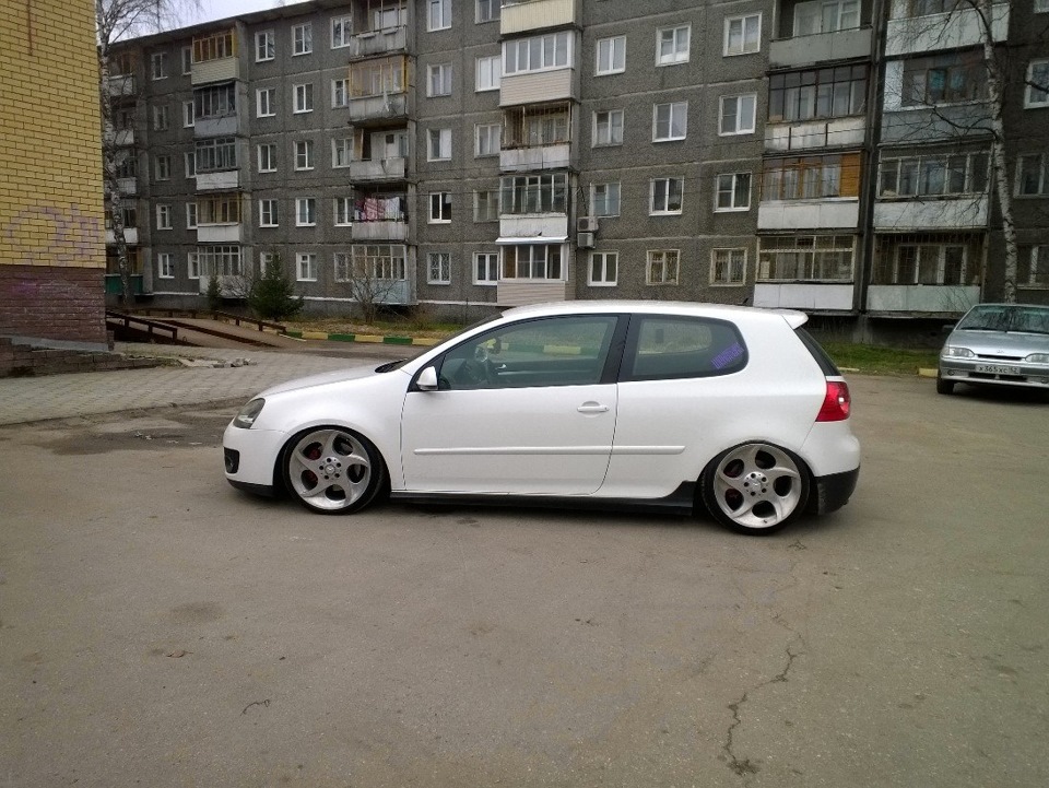 Винтовая подвеска TA Technix. — Volkswagen Golf Mk5 GTI, 2 л, 2008 года ...