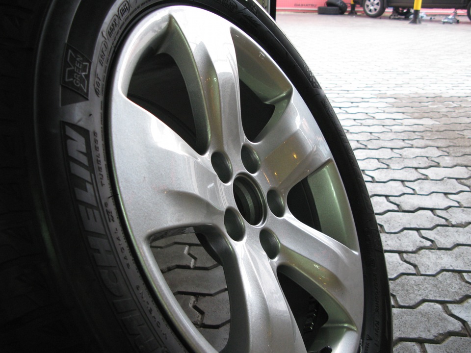 7. Покраска дисков на зиму. — Acura MDX (2G), 3,7 л, 2007 года ...
