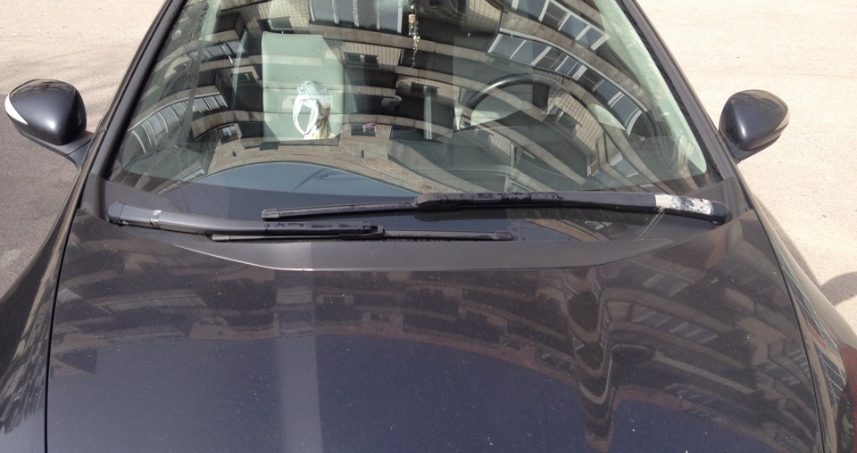 Обновили рычаги стеклоочистителей) — Honda Civic 5D (8G), 1,8 л, 2007 ...