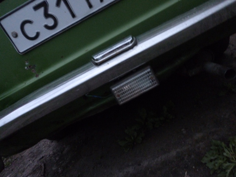 фонарь заднего хода Часть 1 "установка" — Lada 2101, 1,5 л, 1981 года ...