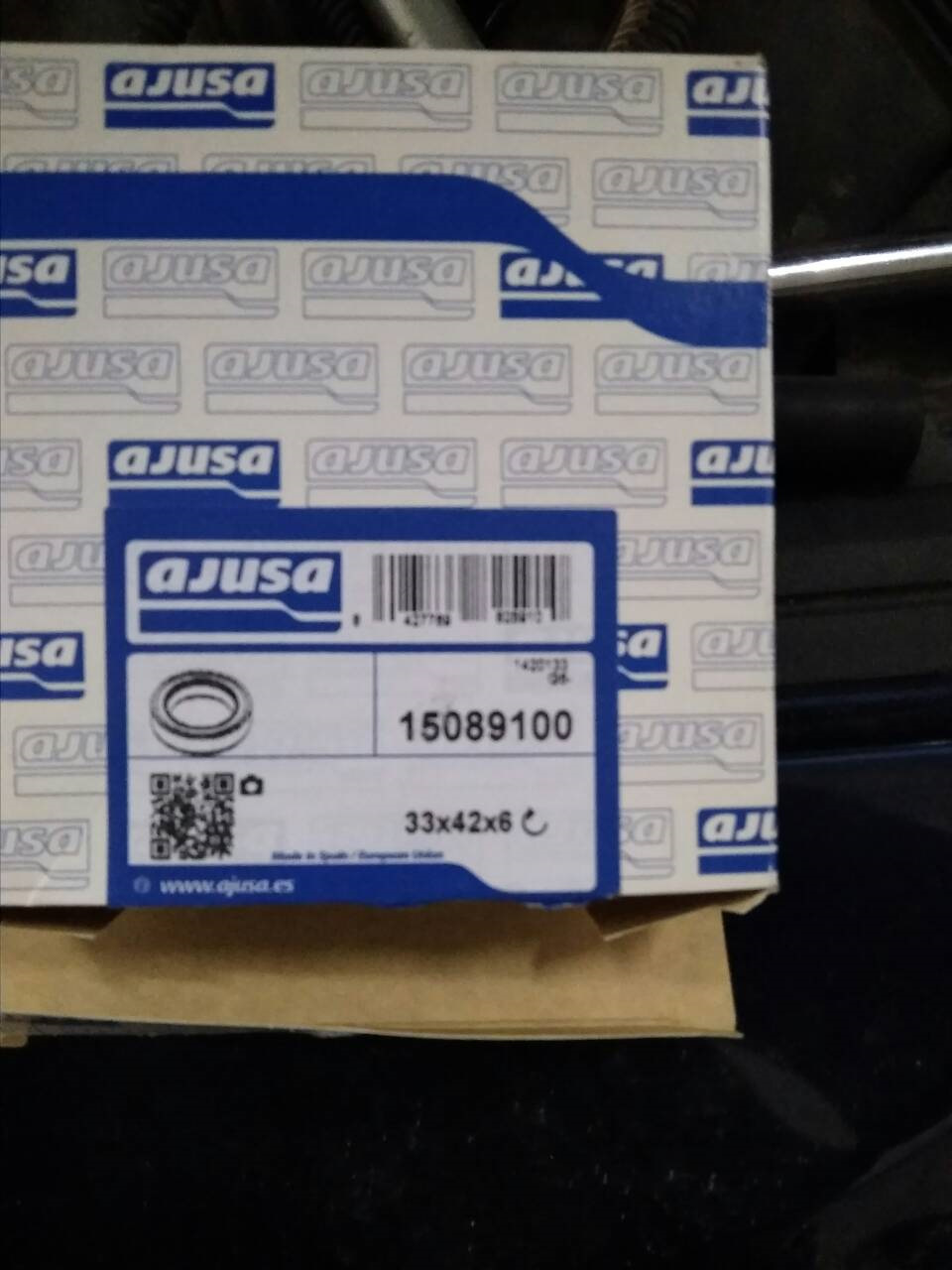 15089100 Сальник коленвала передний AJUSA | Запчасти на DRIVE2