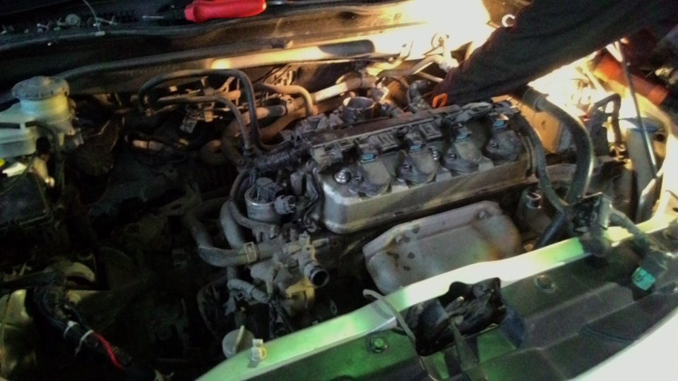 Субботний вечер: Решил поменять рулевую рейку… — Honda Civic Hatchback ...