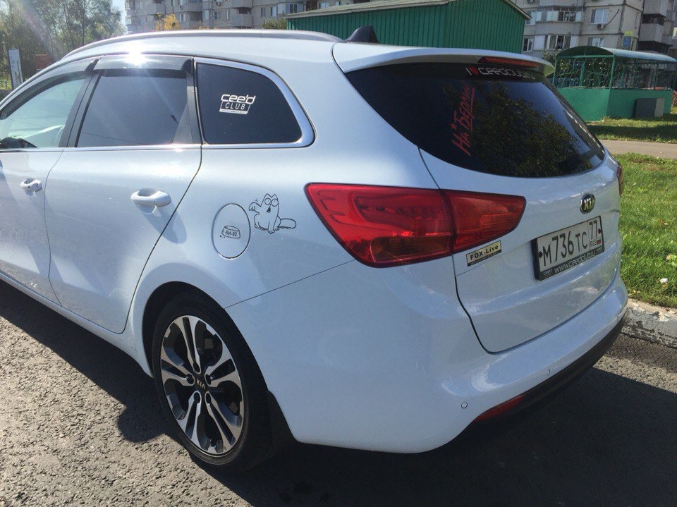 Фото в бортжурнале KIA Ceed SW (2G)
